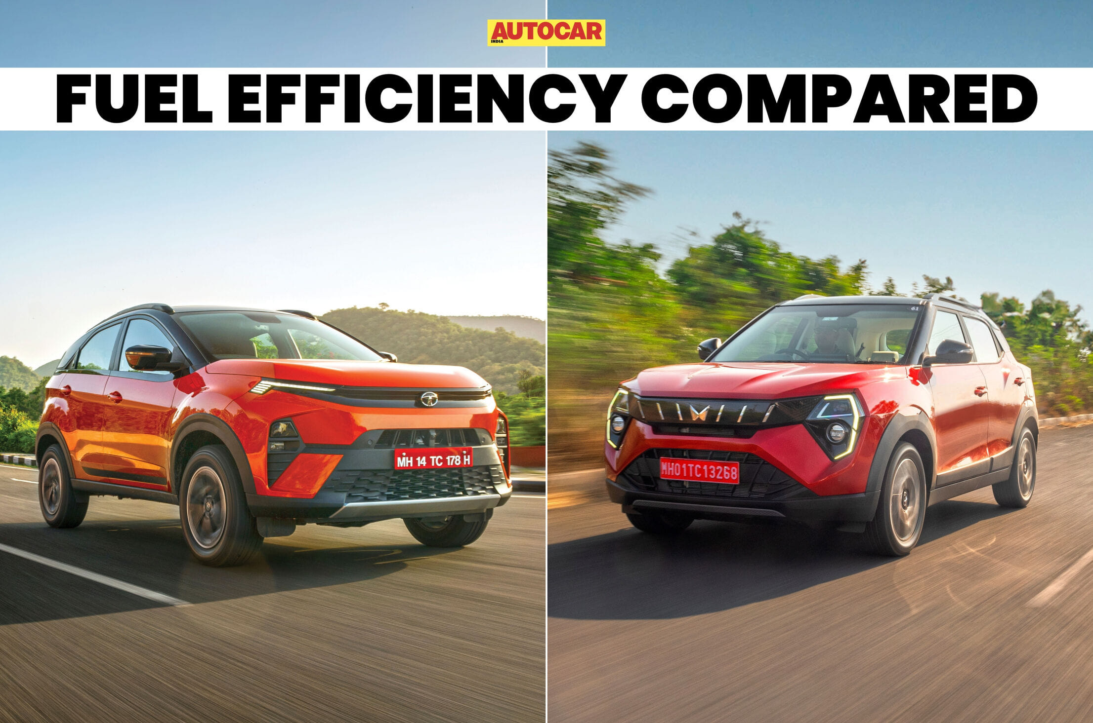 Tata Nexon vs Mahindra XUV 3XO petrol automatic: Real world mileage compared