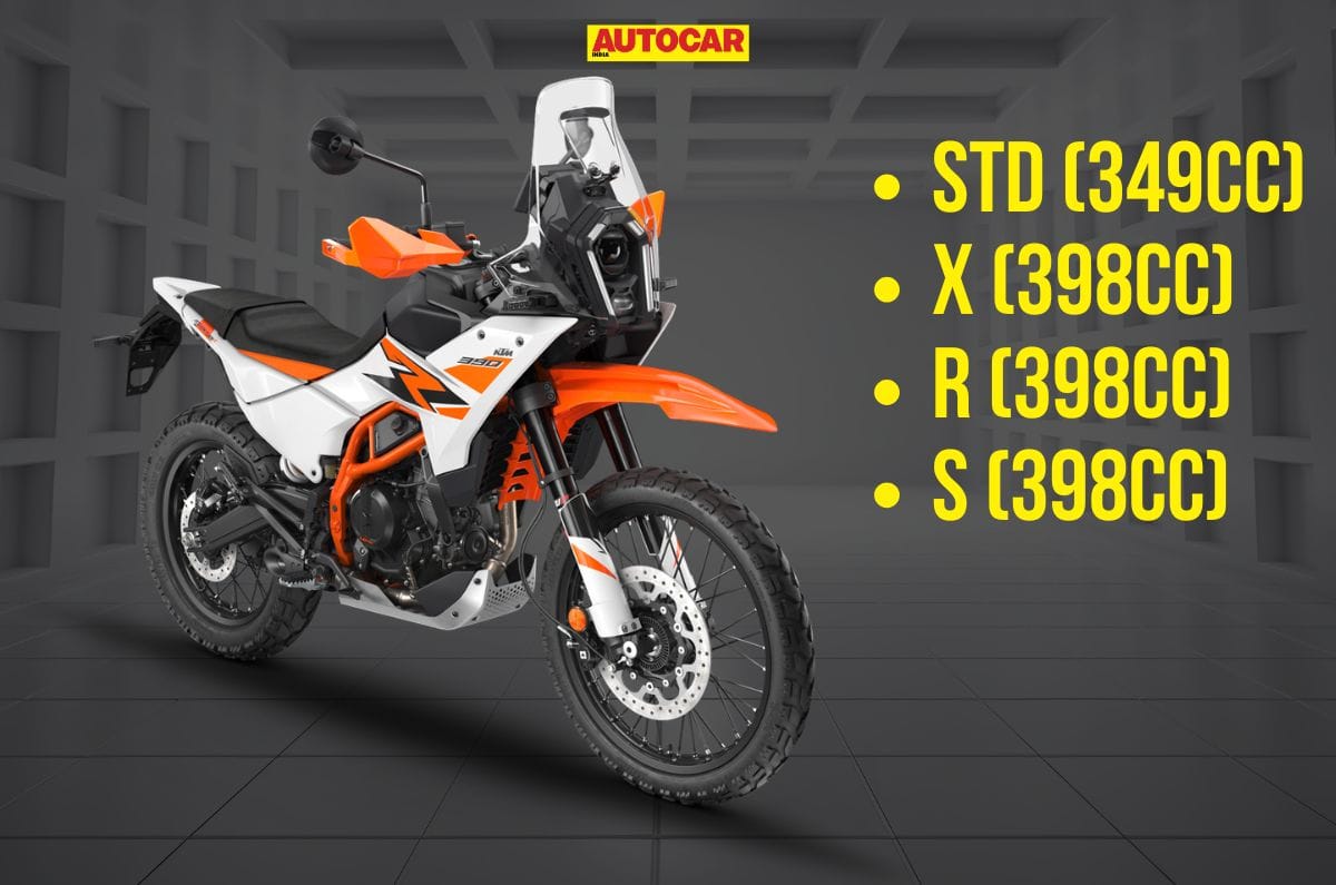 KTM 390 Adventure price and variants explained