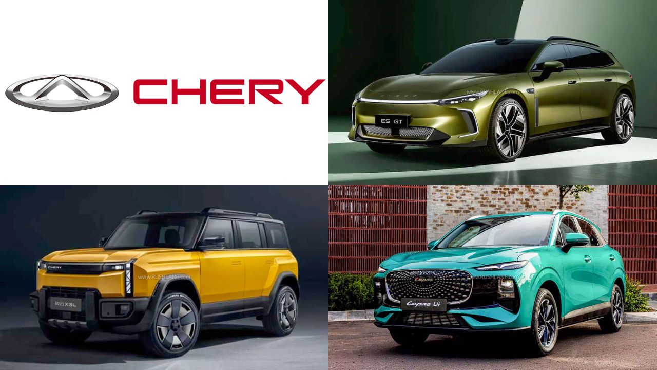 Chery Patents 3 More Vehicles In India – Exeed, Lepas, Fulwin