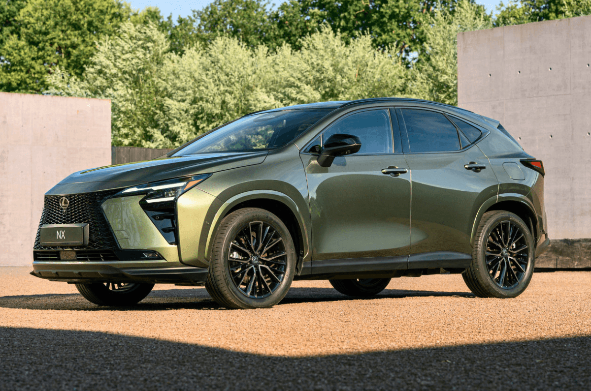 Lexus NX facelift revealed with fewer buttons, more electric-only range