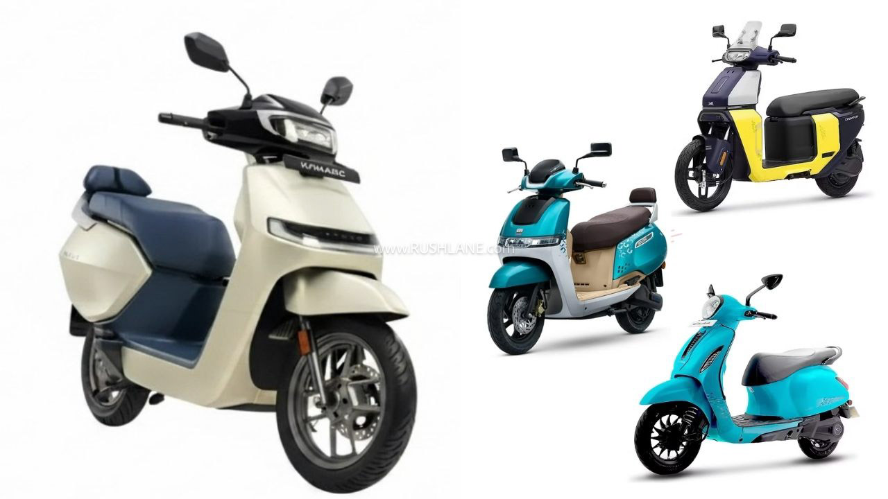 Ather Konarc vs Rivals Compared, Details – iQube, Orbiter, Chetak