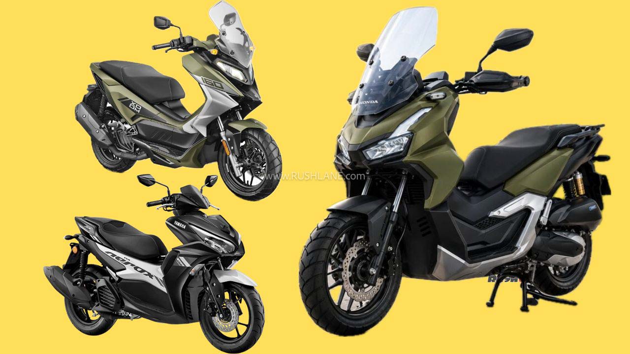 Honda ADV 160 E85 vs Aerox 155 vs Xoom 160 – Price, Features Compared