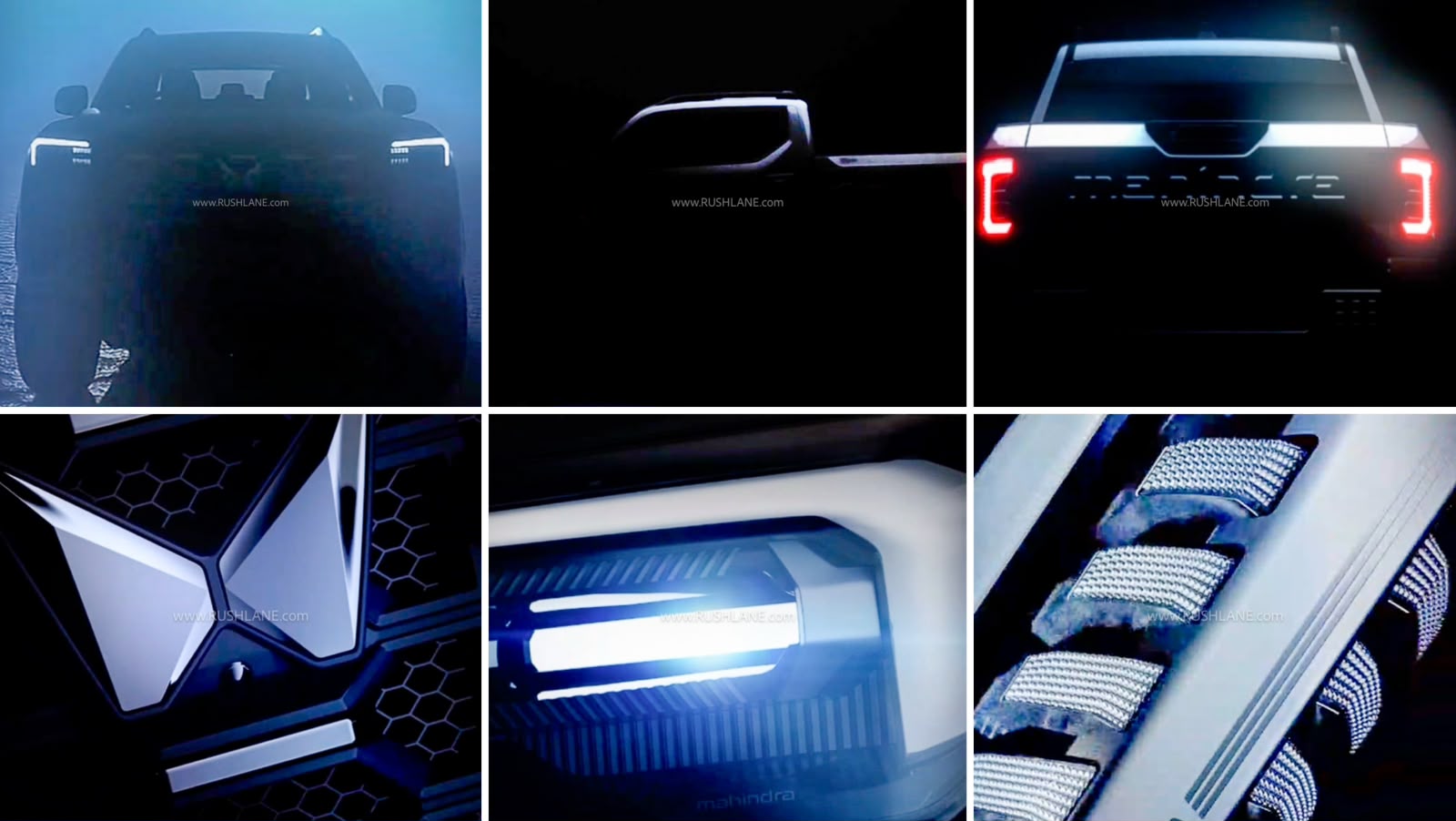 New Mahindra Scorpio Pikup Teased, 14th Aug Debut – LED Light, Pano Sunroof