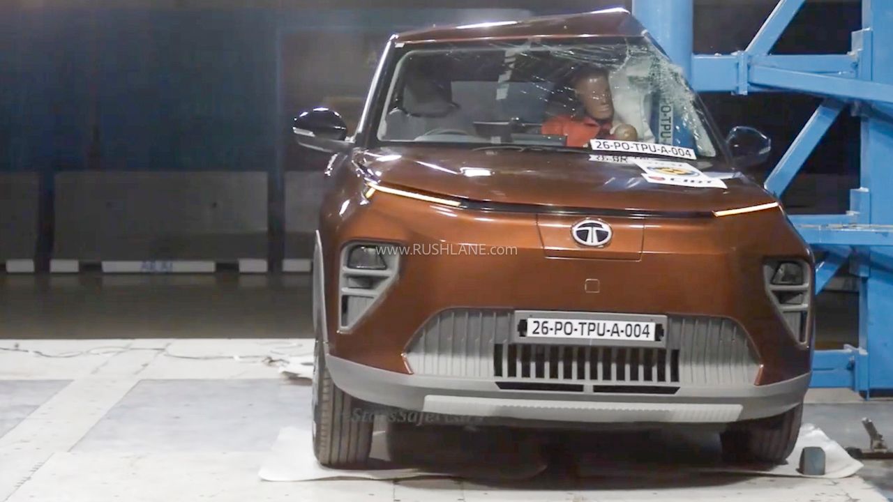 Tata Punch EV Scores 5-Star Bharat NCAP Safety Rating – Ranks No 7 In List