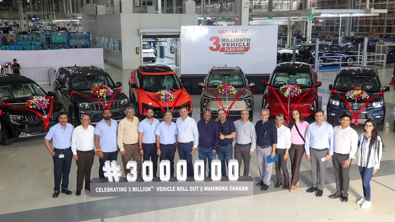 Mahindra Chakan Plant Rolls Out 3 Millionth Vehicle – BE 6 Marks Milestone