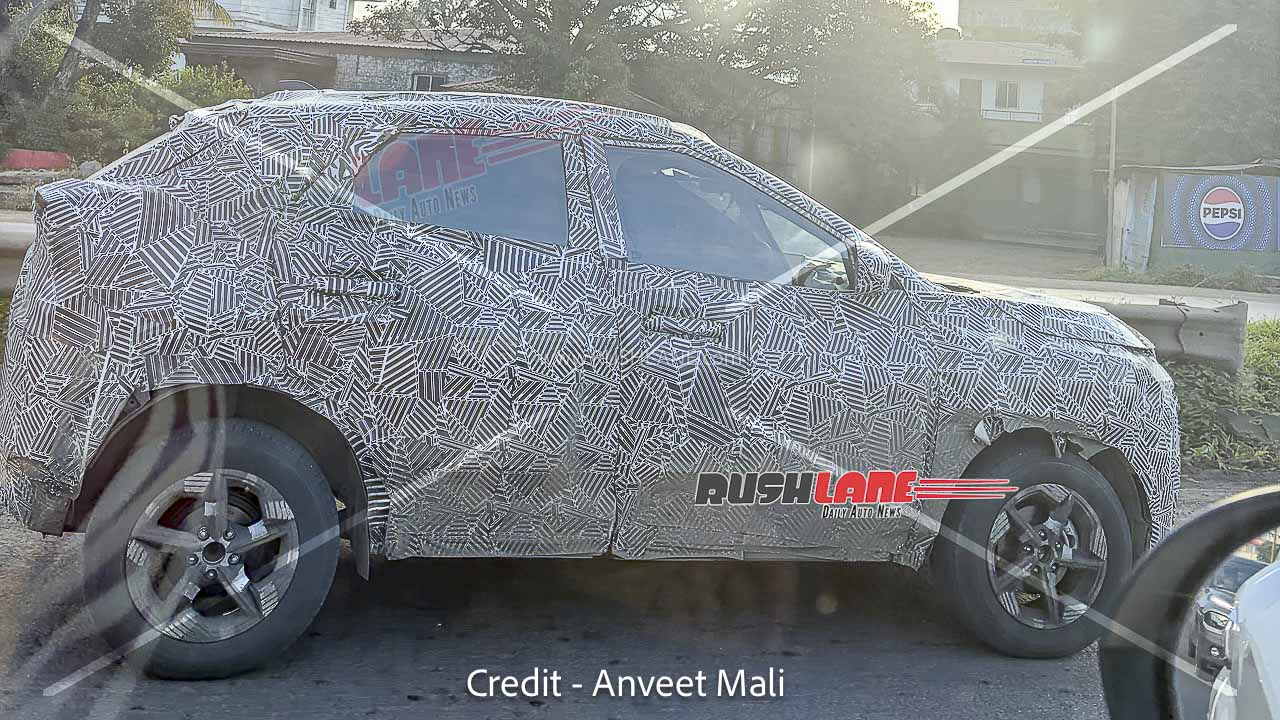 2027 Tata Nexon Spied Again – Boxier Design, New Rear Profile