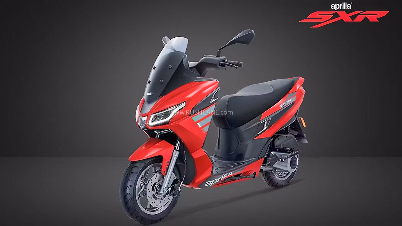 New Aprilia SXR 175 Maxi Scooter Launch Likely Next Month