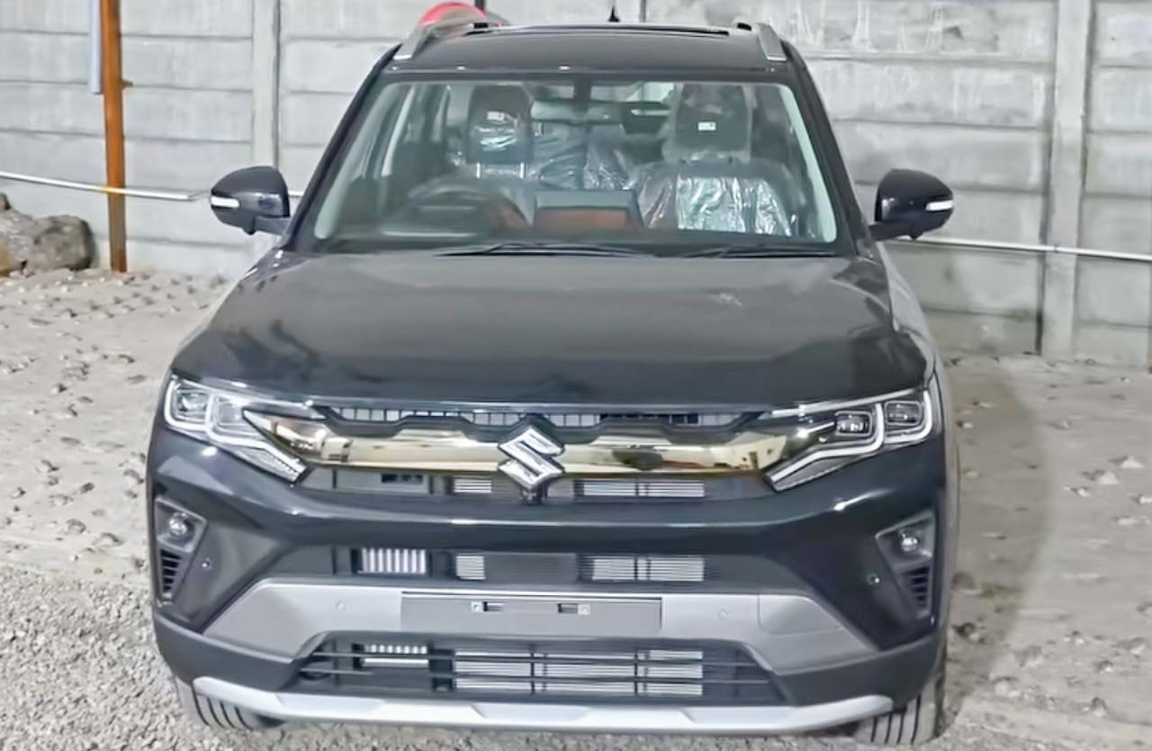 2026 Maruti Brezza Top Variant 1.0L Turbo 6 MT – Leaks From Dealer Yard