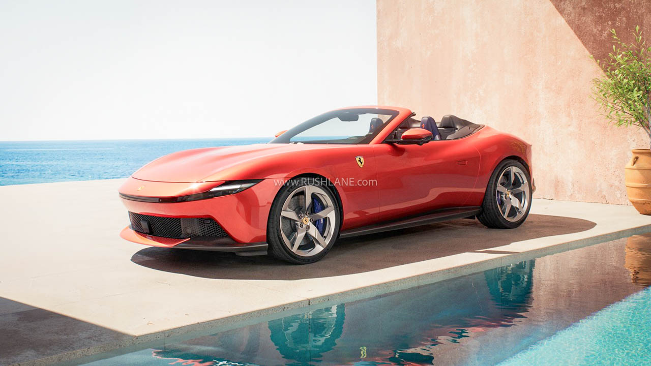 Ferrari Amalfi Spider India Launch Price Rs 4.6 Cr – 3.9L V8, 640 bhp, 3.3s 0-100
