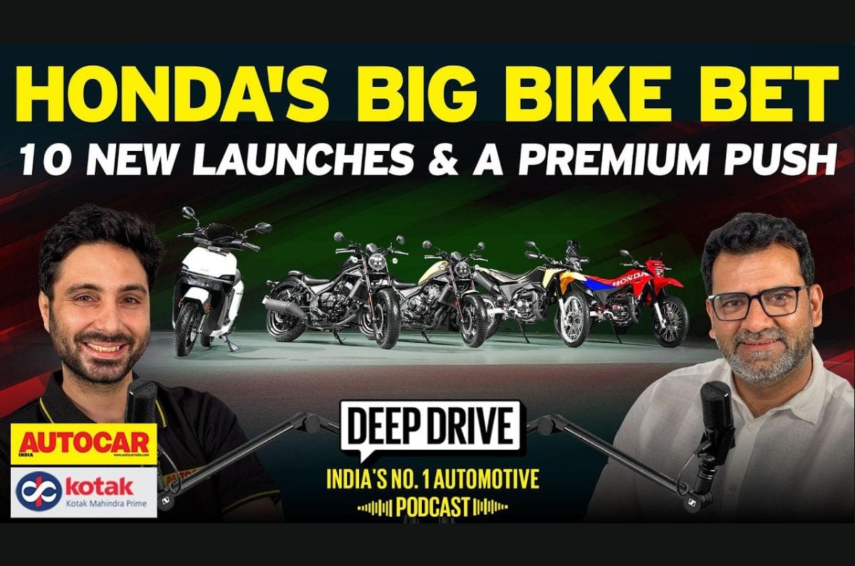 Deep Drive Podcast:  Decoding Honda 2-Wheelers' premium strategy for India