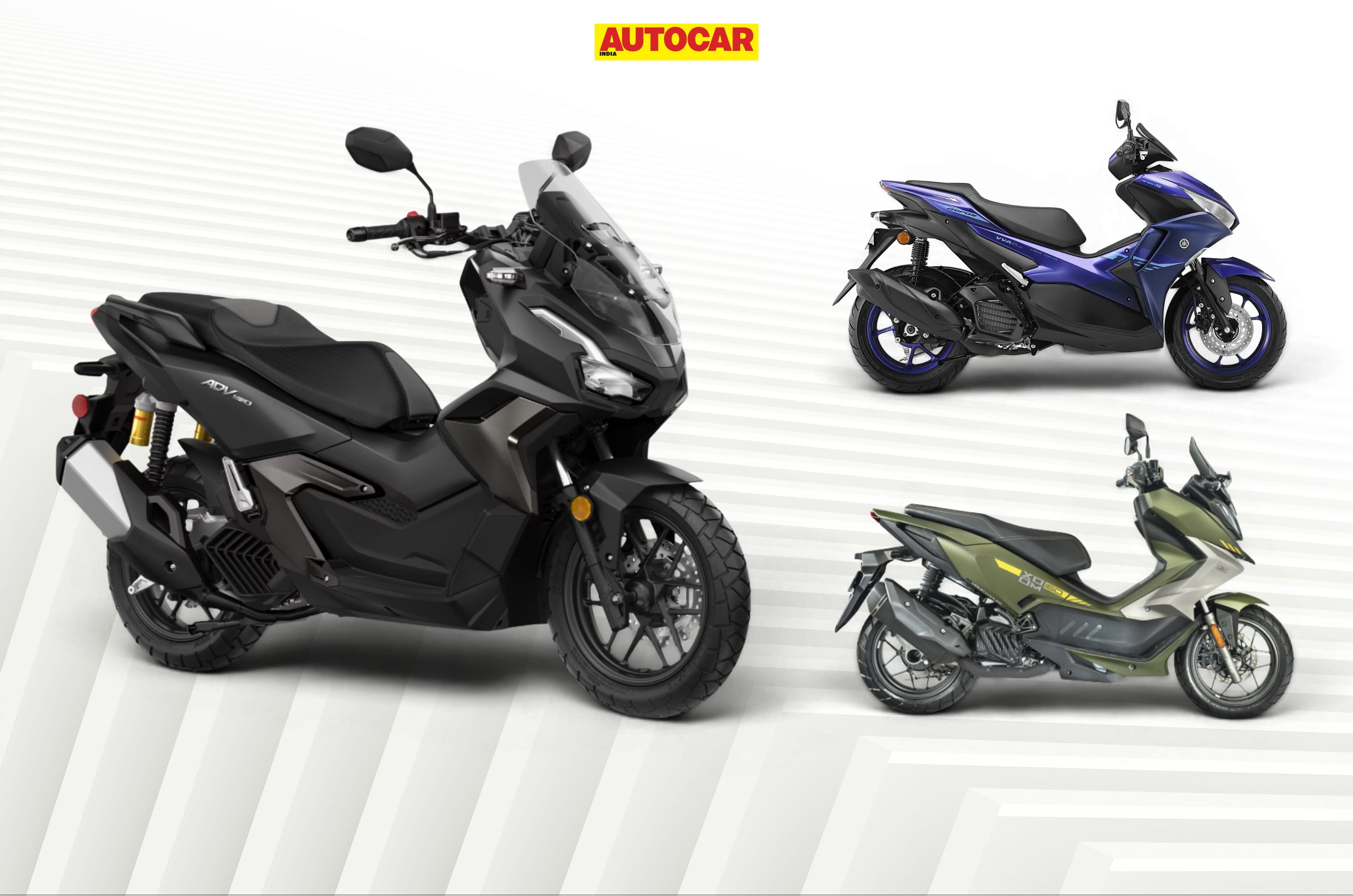 Honda ADV160 vs rivals: specification comparison