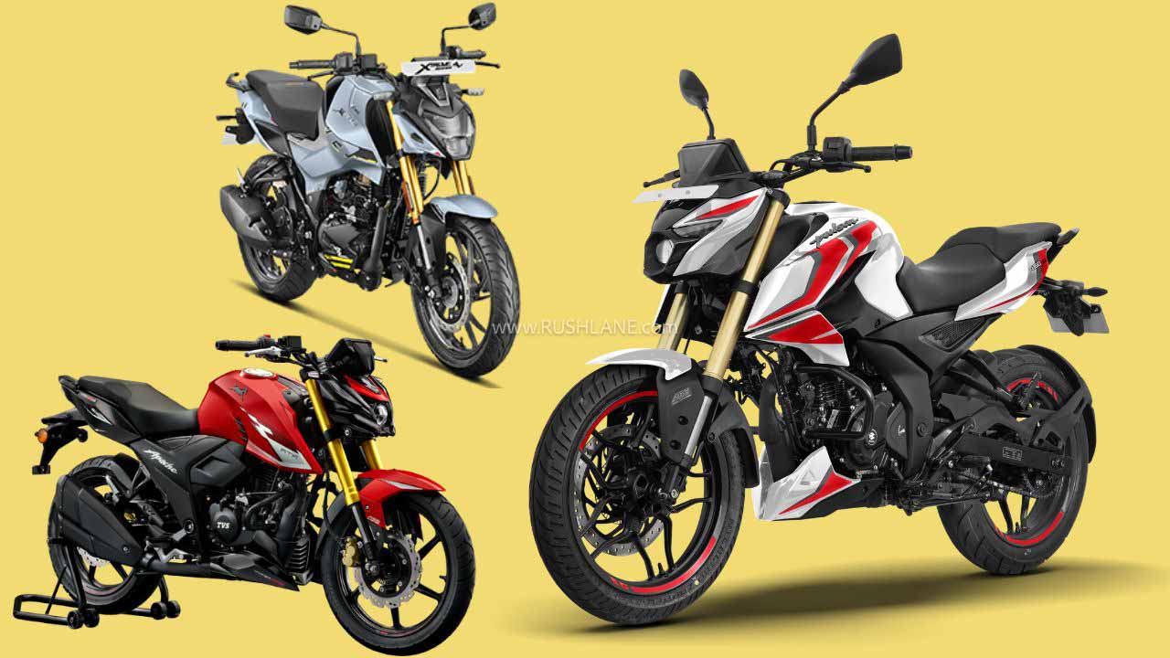 New Bajaj Pulsar N160 4V vs Rivals Compared – Xtreme, Apache