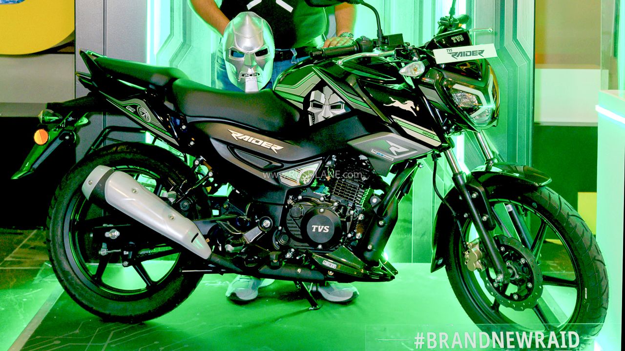 New TVS Raider Doctor Doom Variant Launch Price Rs 95,320