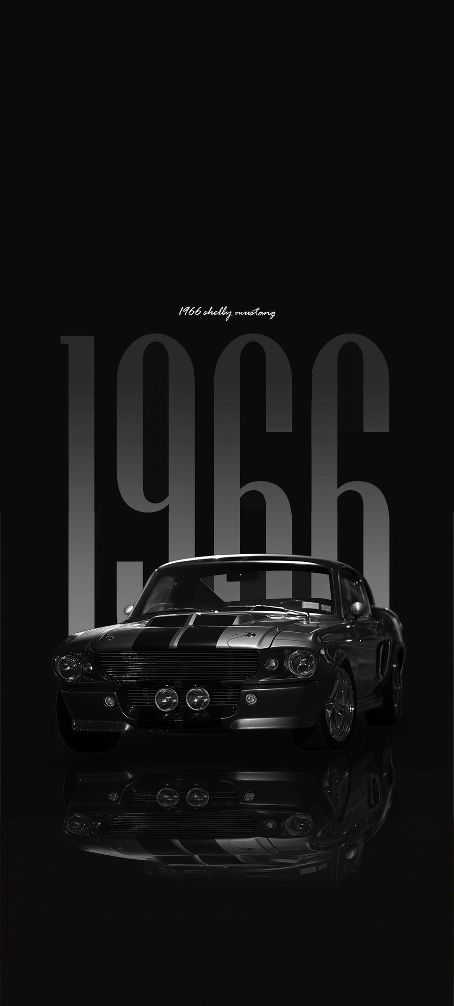 a black and white photo of a car with the number six on it's side