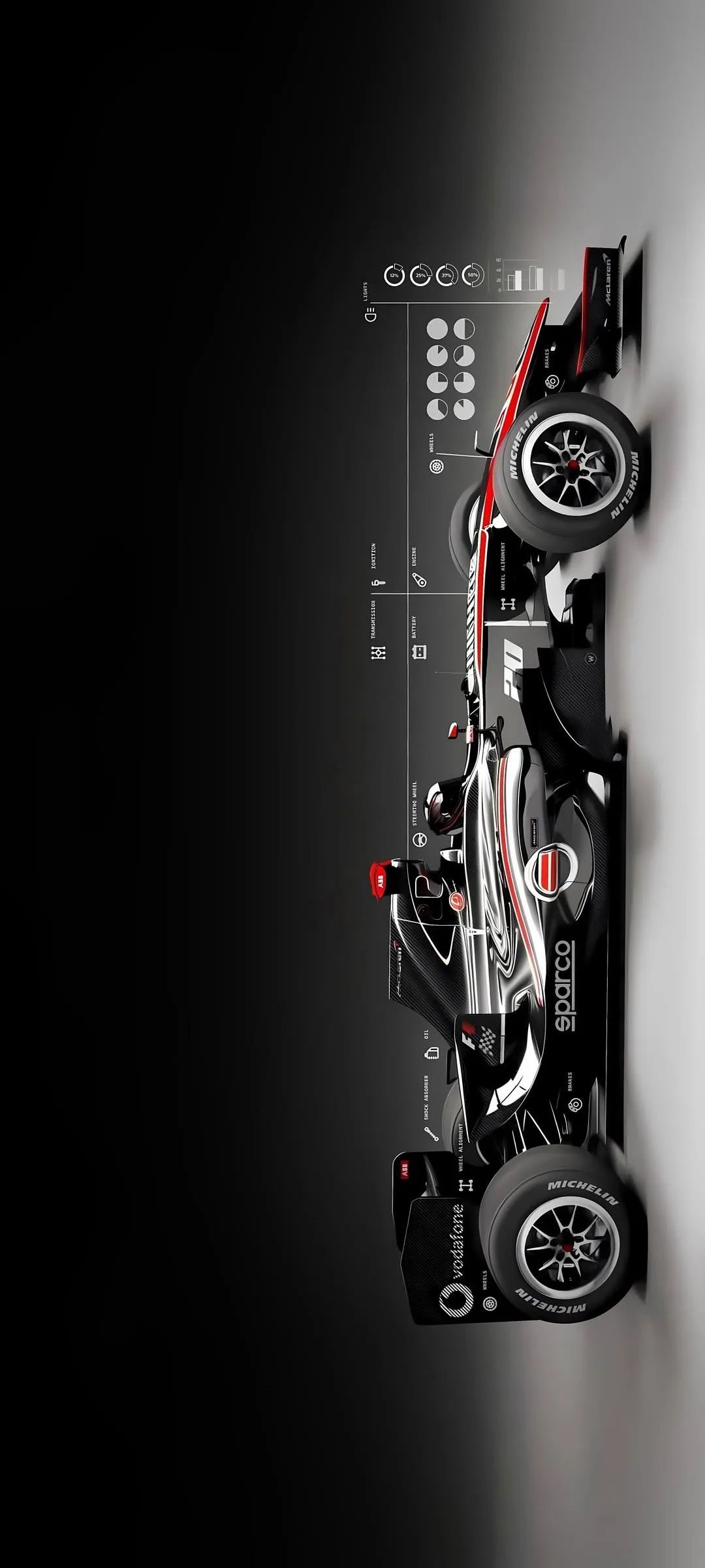 an image of a car that is in the process of being built into a wall